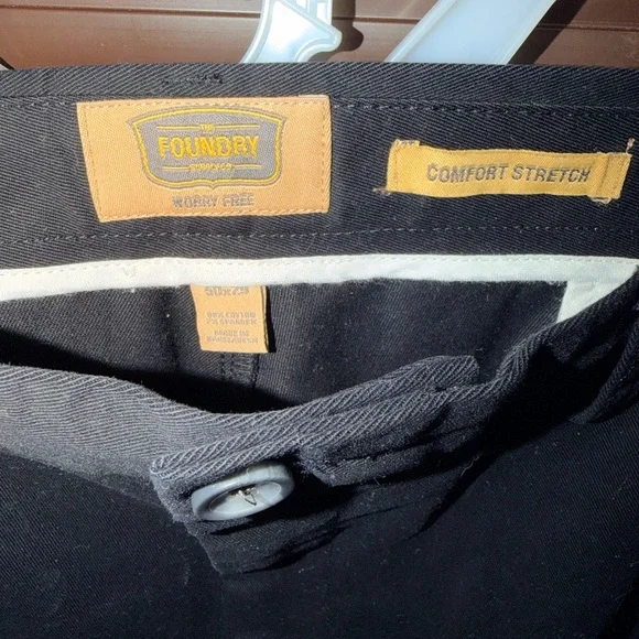 The Foundry Supply Co. Men's Black Pants 50x29 - Picture 3 of 6